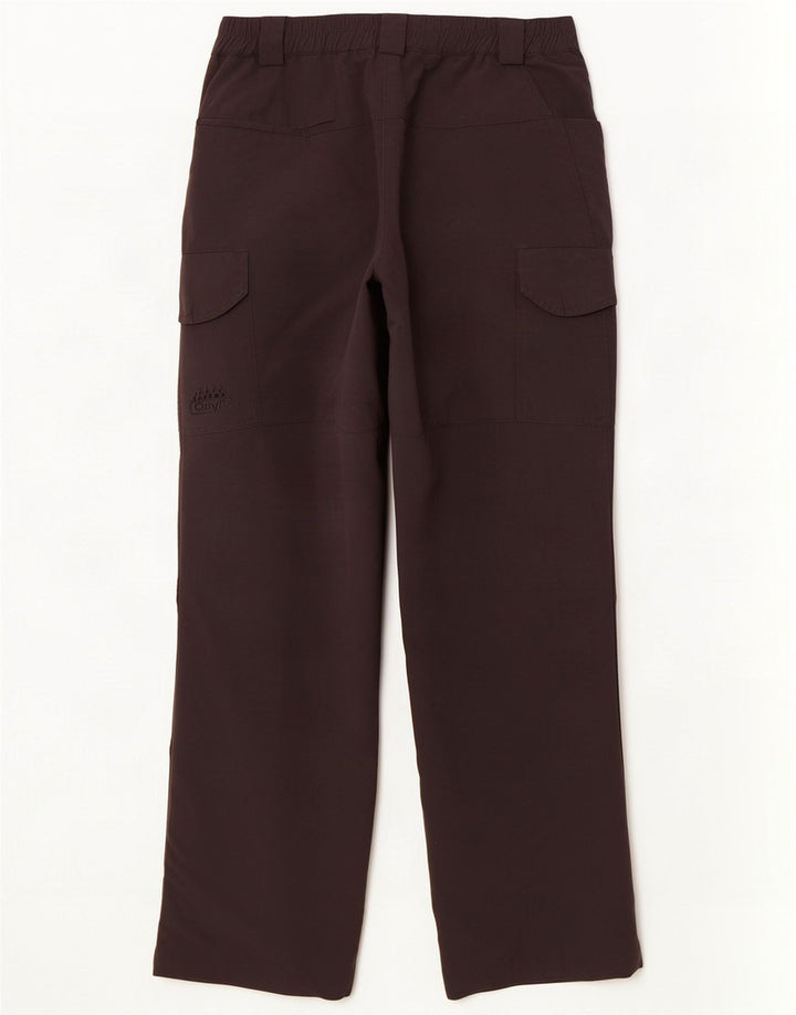 Pantaloni cargo dritti da donna Rohan Medium W30 L30 Nero Poliammide