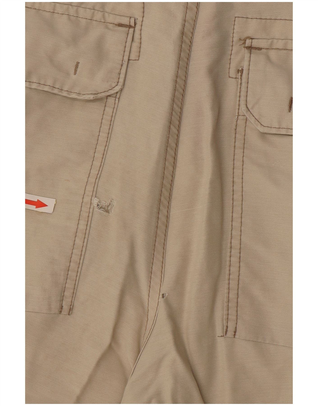 Pantaloncini cargo da uomo Murphy & Nye W38 XL in cotone beige