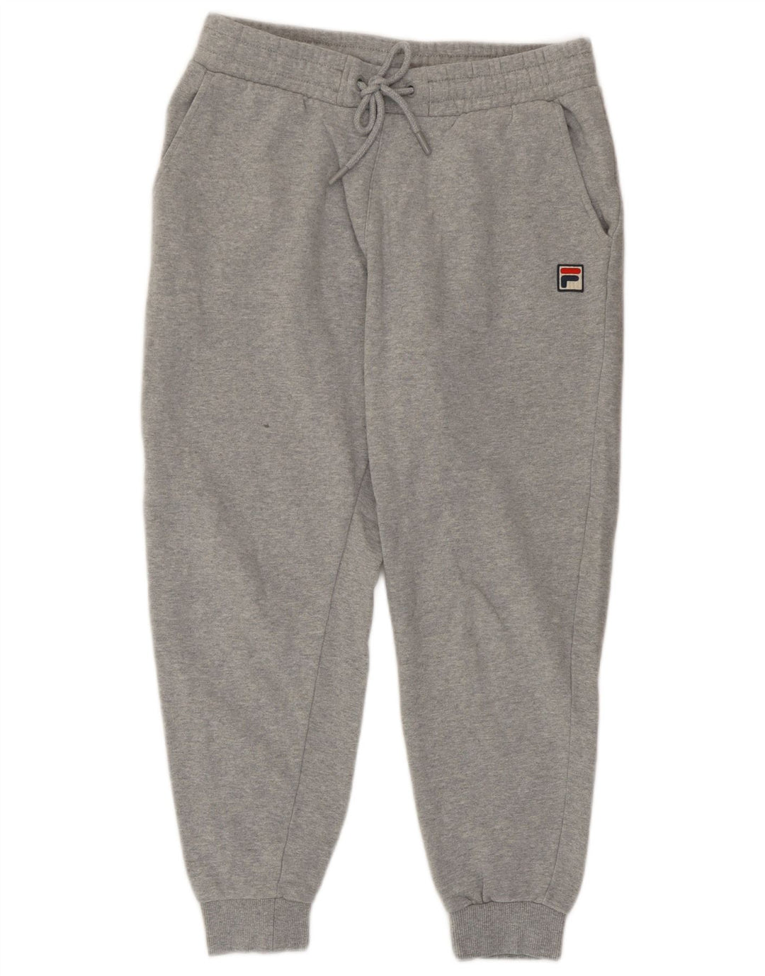 Pantaloni da tuta da uomo Fila Joggers piccoli in cotone grigio