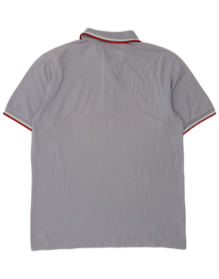 Polo da uomo Fred Perry in cotone grigio medio