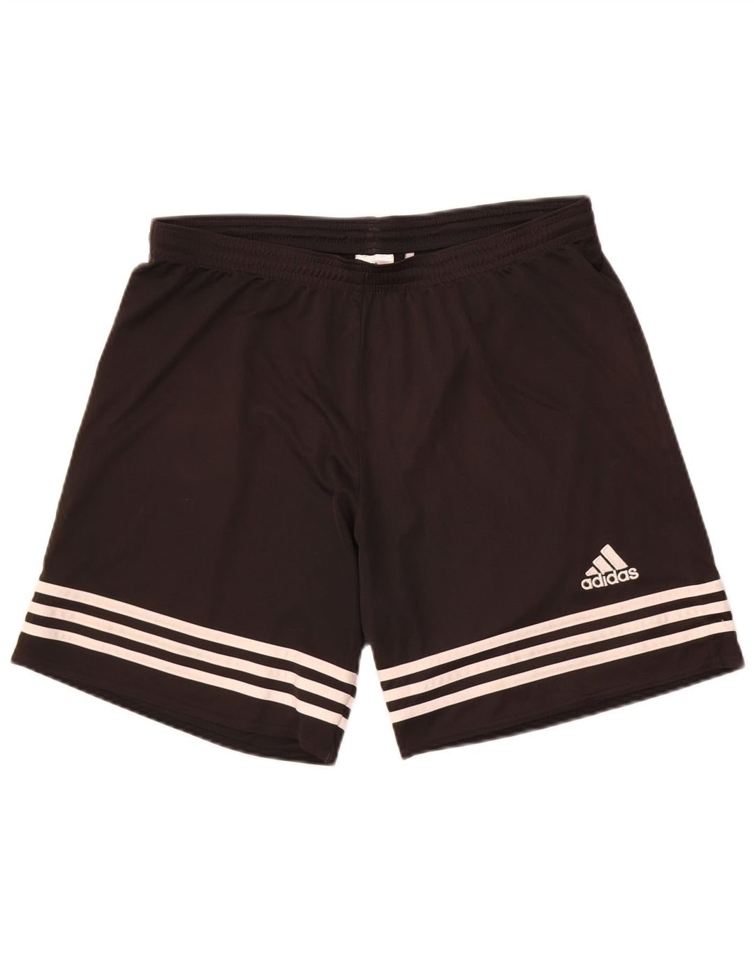Pantaloncini sportivi Adidas Climalite da uomo grandi in poliestere nero