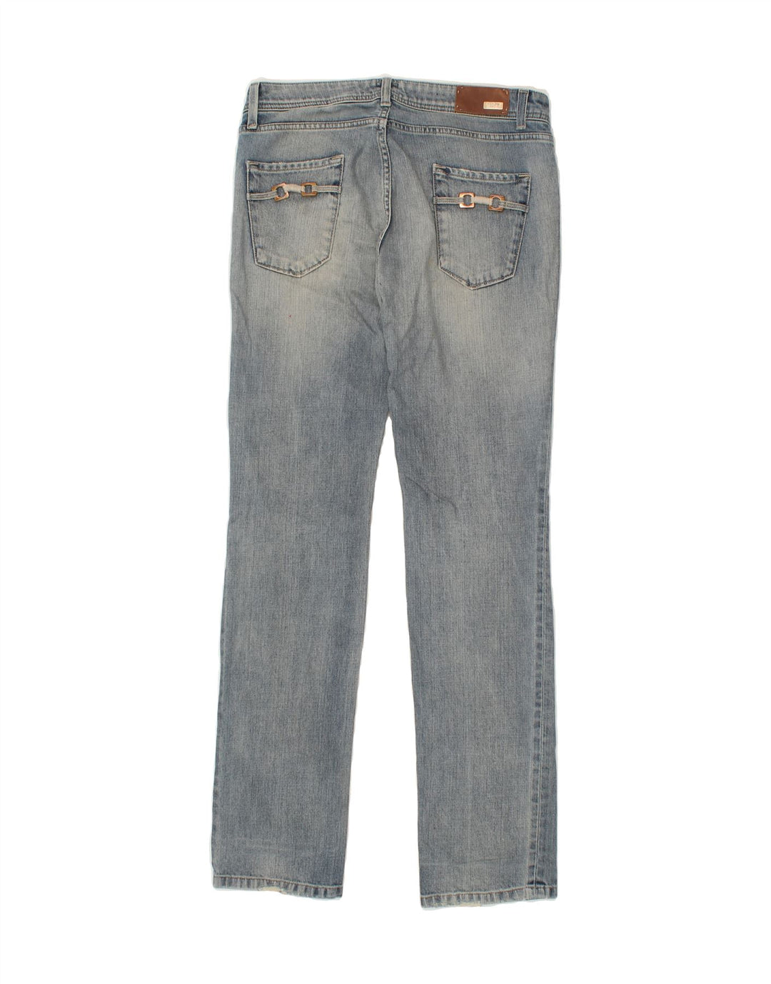 TRUSSARDI Womens Slim Jeans W32 L33 Blue Cotton Vintage Trussardi and Second-Hand Trussardi from Messina Hembry 
