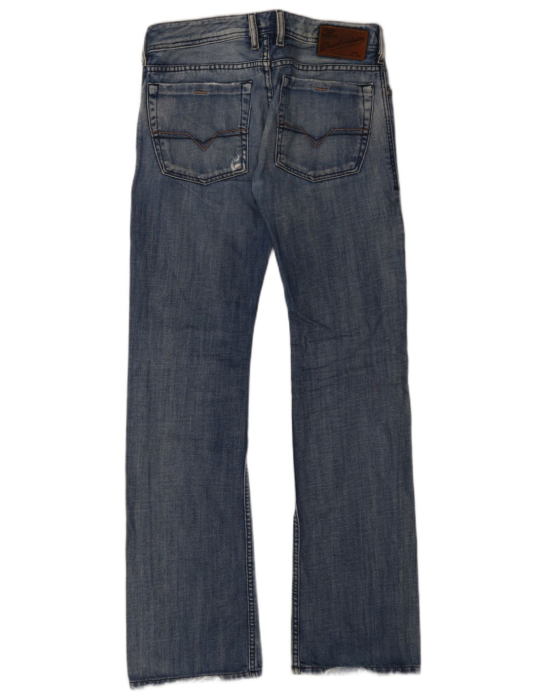 Diesel Uomo Zatiny Jeans Bootcut Distressed W30 L34 Cotone Blu
