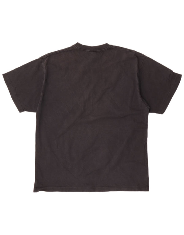 T-shirt da uomo Nike Top grande in cotone nero