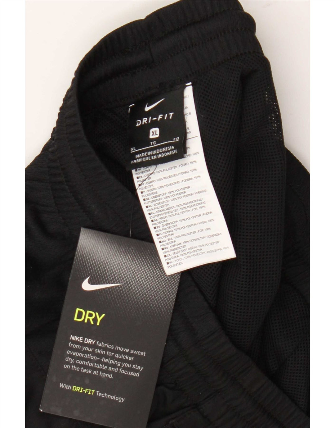Pantaloni da tuta da uomo Nike Dri Fit Joggers XL Nero Poliestere
