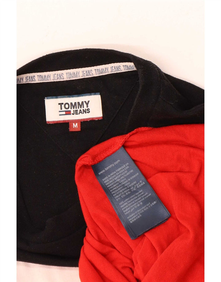 T-shirt grafica da uomo Tommy Hilfiger Top color block medio multicolore