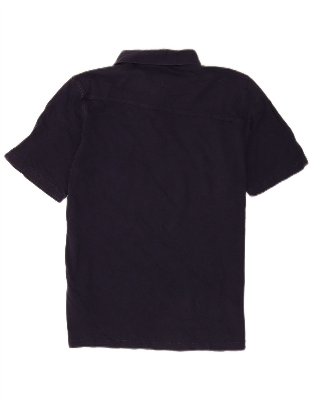 Polo Volcom da bambino 13-14 anni taglia grande in cotone blu navy