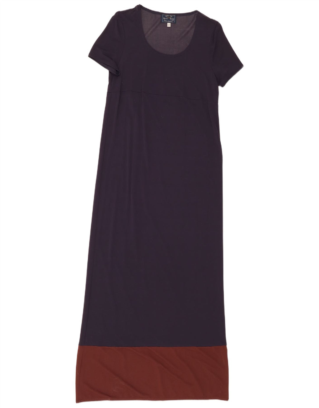 Abito lungo da donna Blue Eagle di Les Copains IT 42 Medium Navy Colourblock