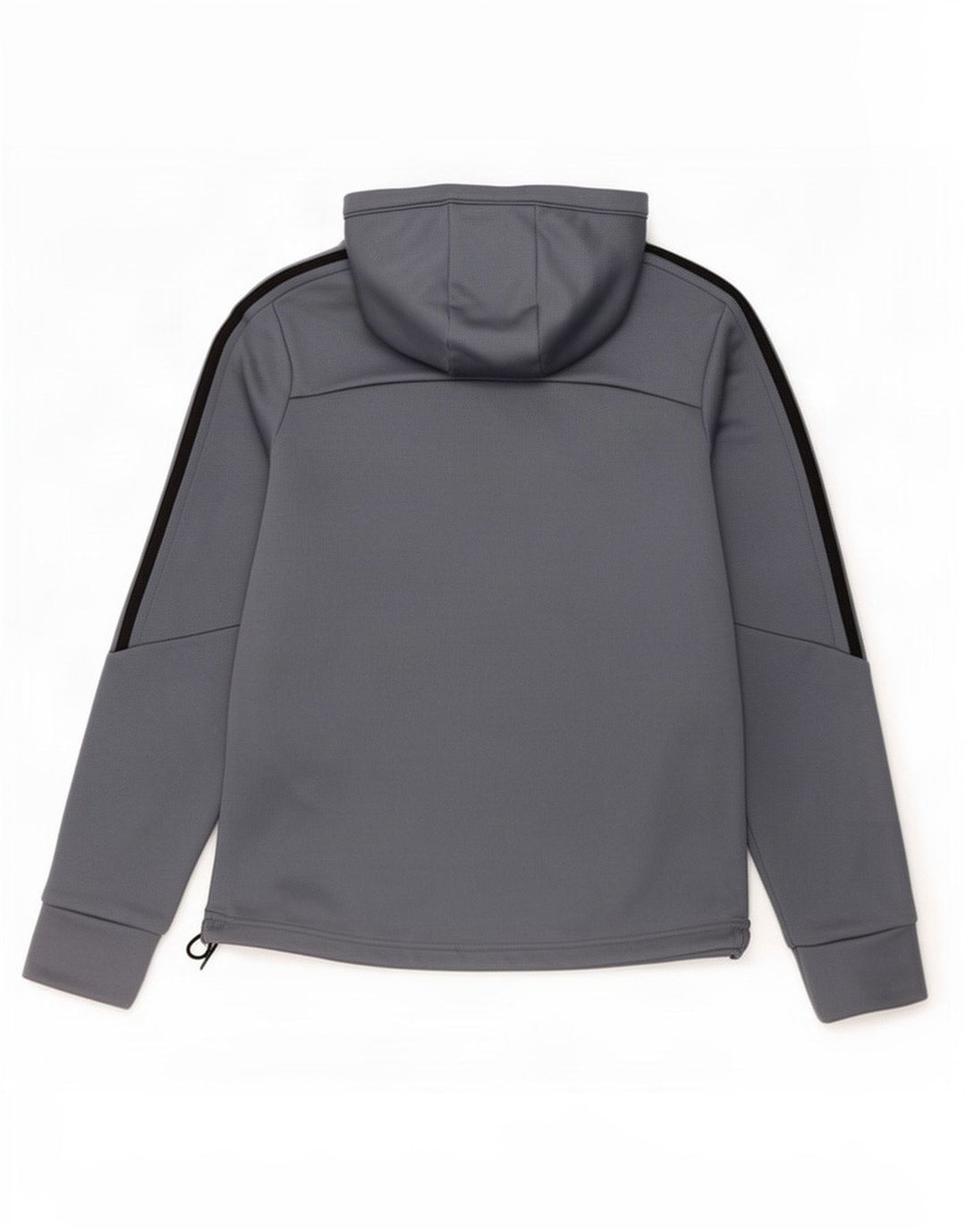 Maglione con cappuccio e zip Adidas Climawarm da uomo in poliestere blu medio