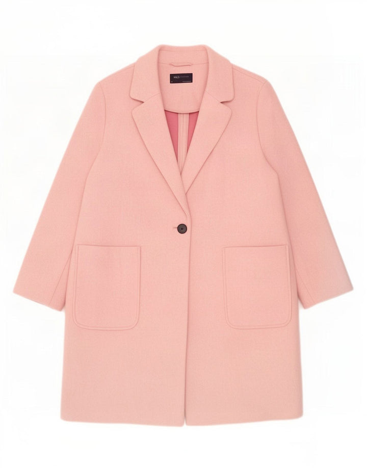Soprabito da donna Marks & Spencer UK 18 XL poliestere rosa