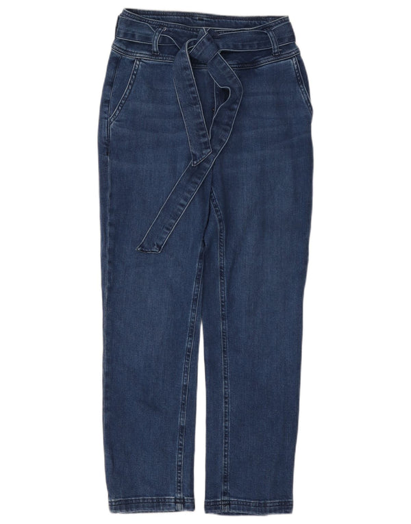 Jeans affusolati a vita alta da donna Boden UK 6 XS W26 L24 Cotone blu
