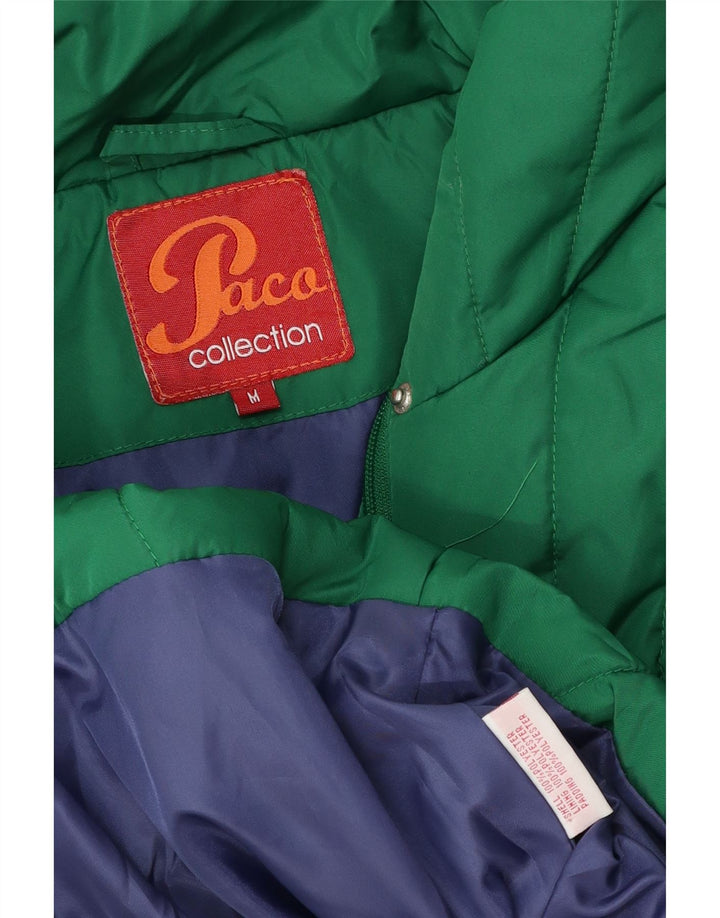 Giacca imbottita da donna PACO UK 14 Poliestere verde medio
