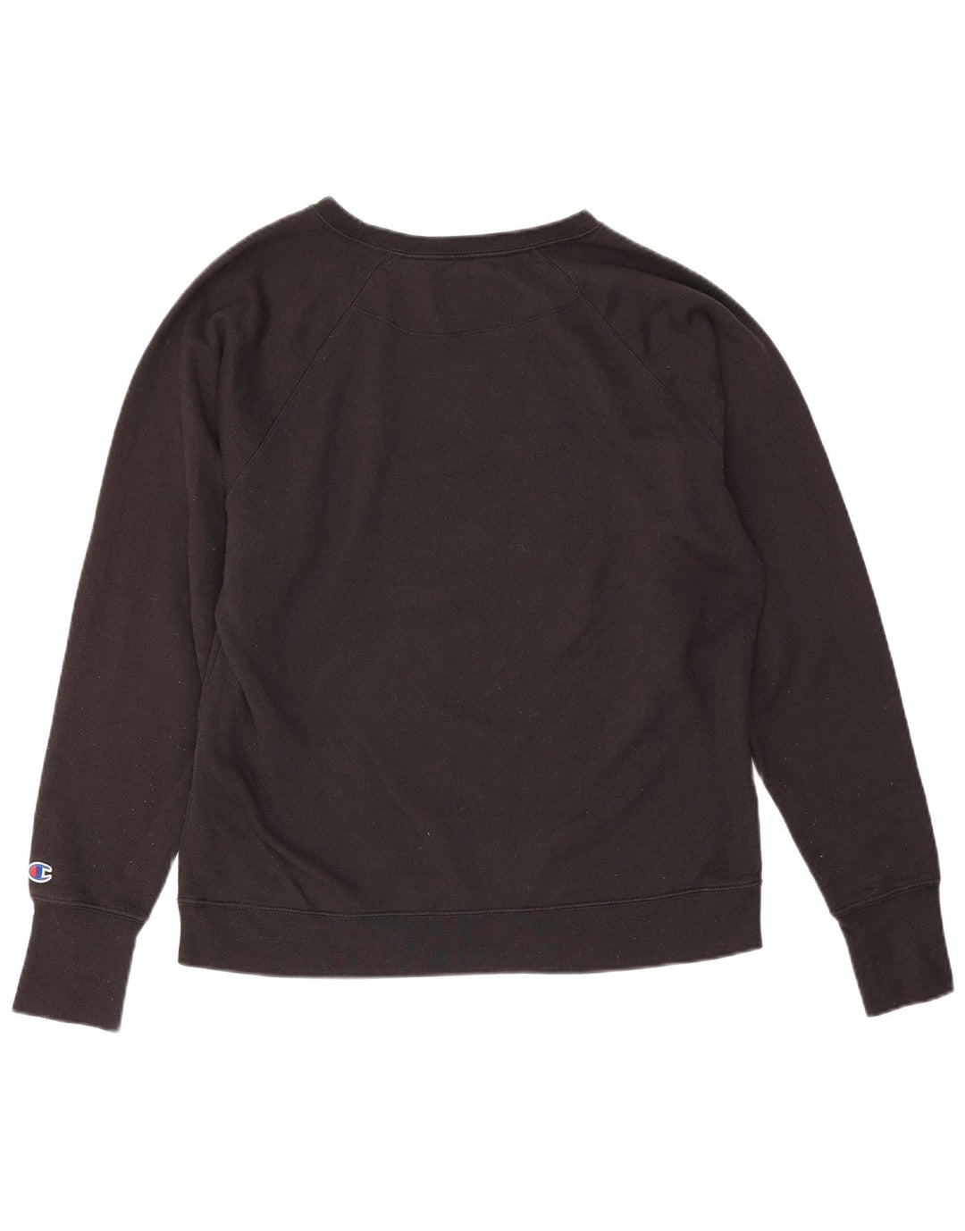 Felpa grafica da donna Champion Jumper UK 18 XL Poliestere nero