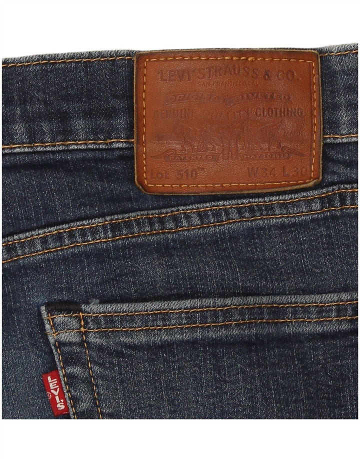Jeans Levi's Uomo 510 Skinny W34 L30 Blu