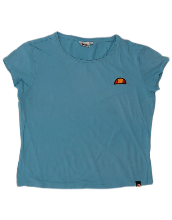 T-shirt corta da donna Ellesse UK 18 XL Blu