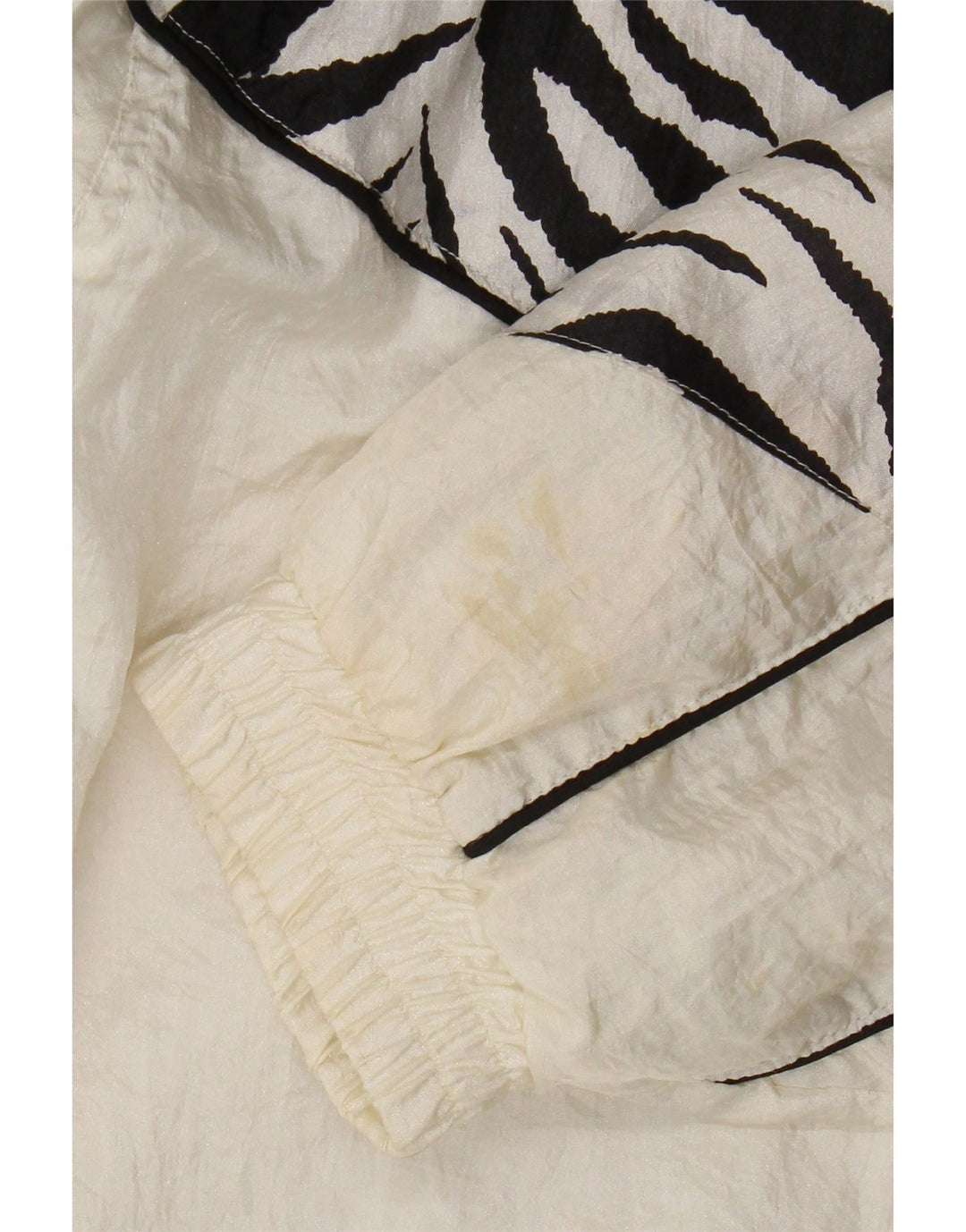 Giacca da tuta oversize da donna EVR UK 16 grande stampa animalier bianca