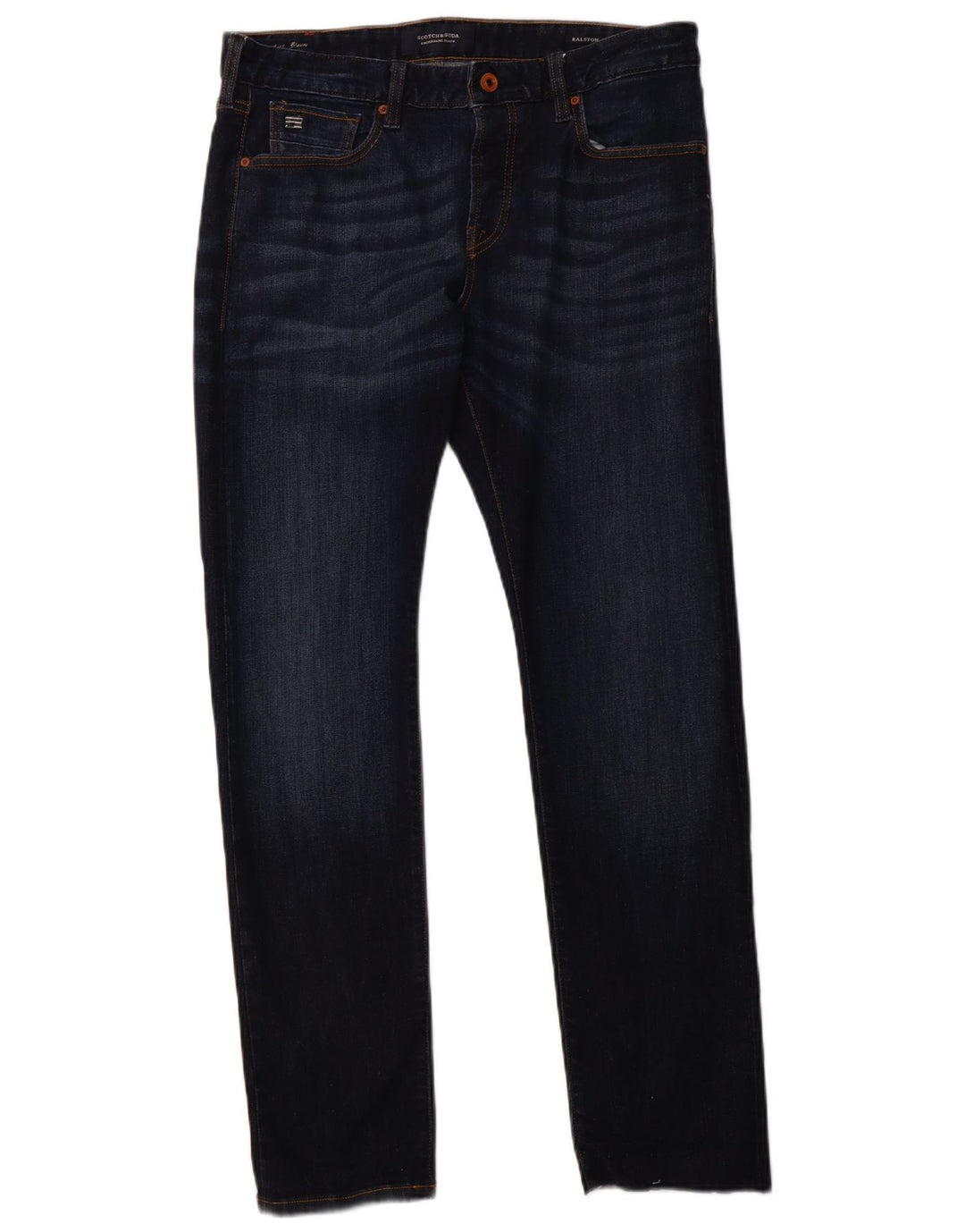 SCOTCH & SODA Jeans slim da uomo Ralston W31 L32 cotone blu navy
