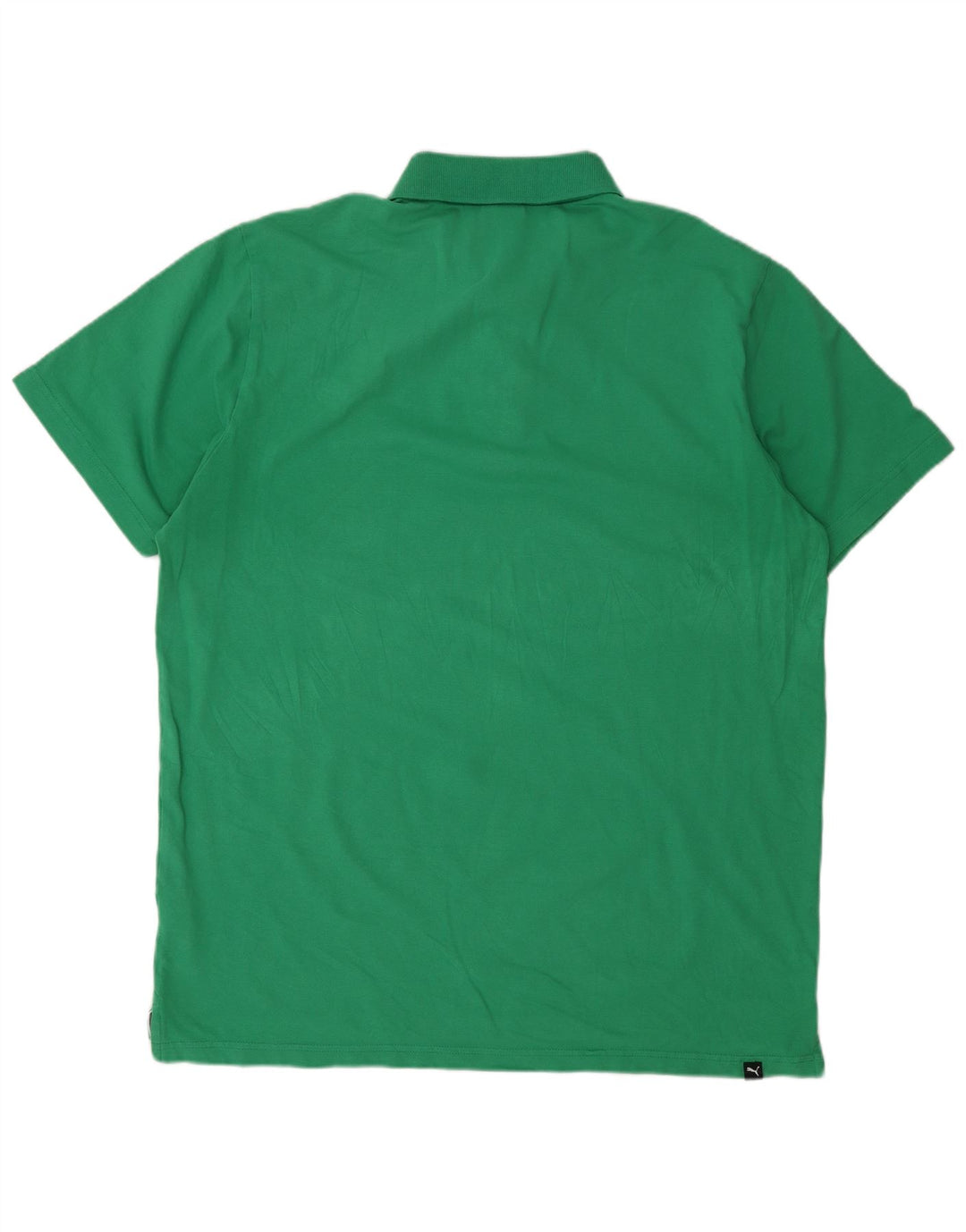 Polo PUMA da uomo XL in cotone verde