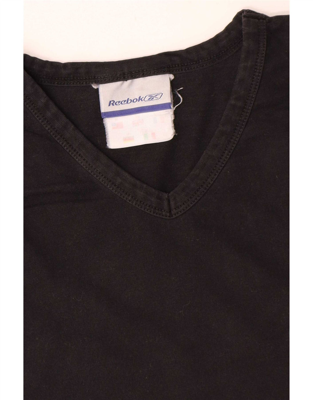 T-shirt Reebok da donna Top UK 12 media nera