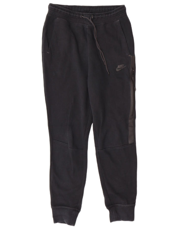 Pantaloni da tuta da uomo NIKE Joggers piccoli in cotone blu navy