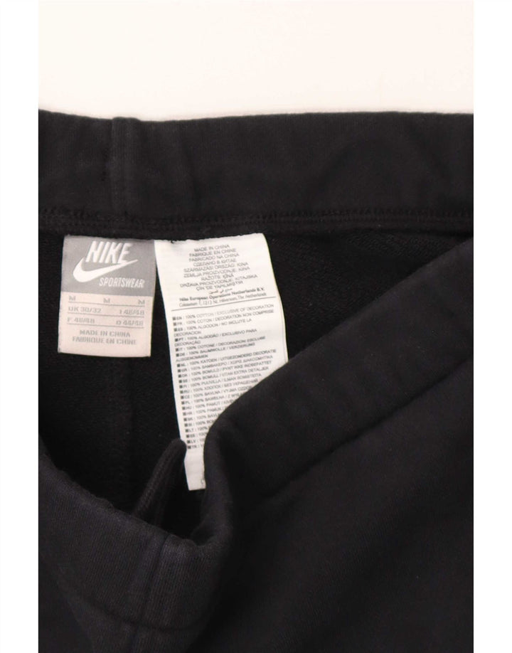Pantaloncini sportivi Nike da uomo, cotone medio nero