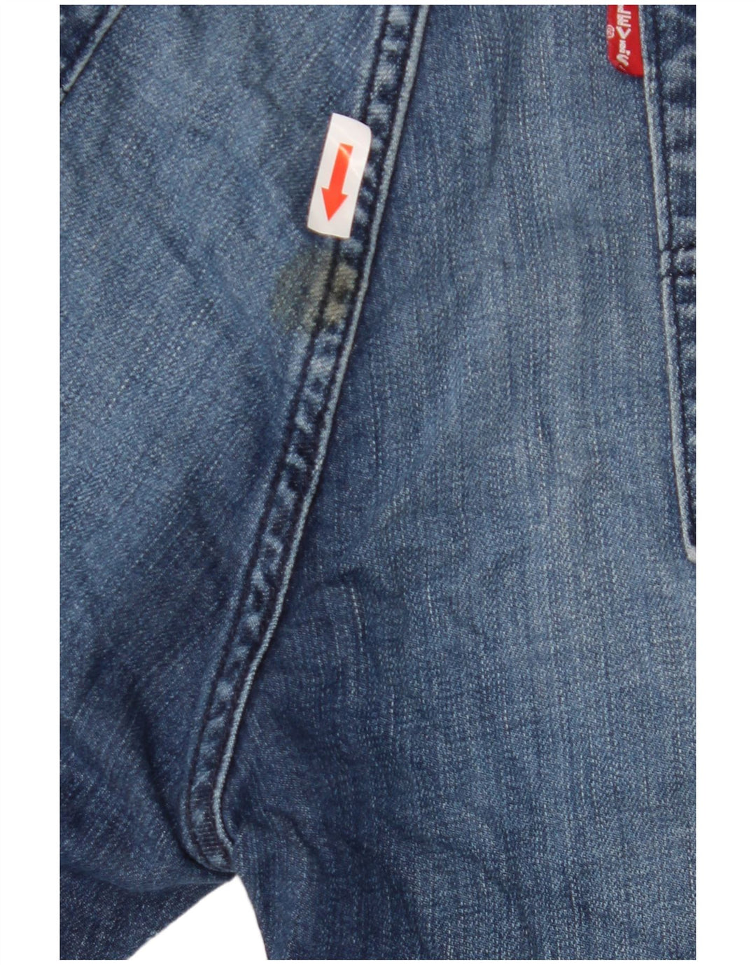 Pantaloncini di jeans Levi's 527 da uomo W36 grandi blu