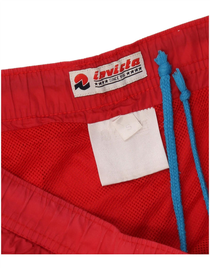 Pantaloncini da bagno da uomo Invicta piccoli rossi