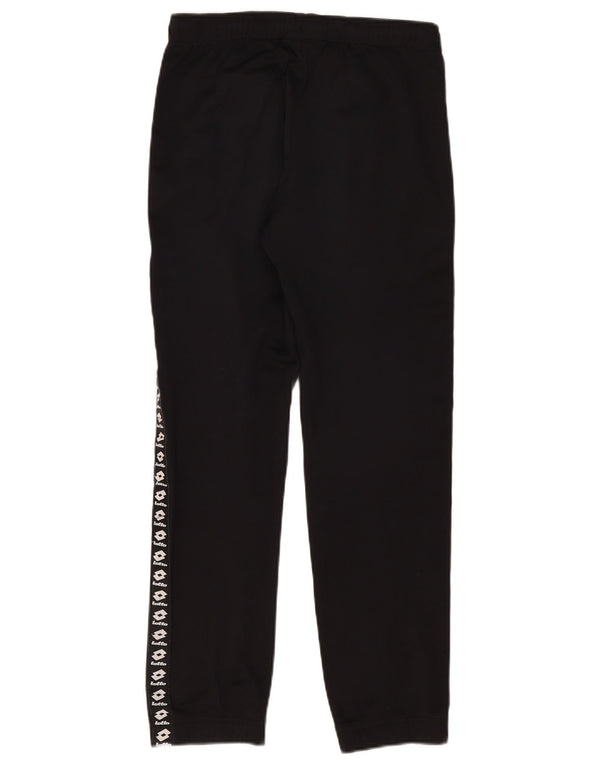 Pantaloni da tuta con grafica da donna Lotto UK 14 Large Nero Poliestere