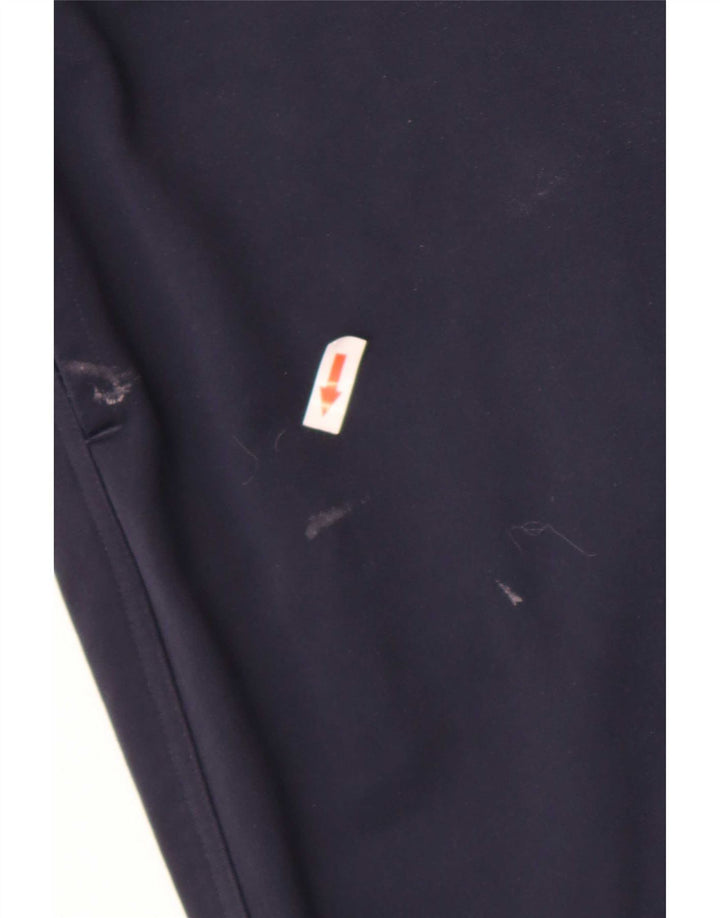 Pantaloni da tuta da uomo Adidas medi in poliestere blu navy