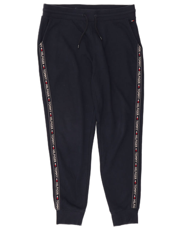 Pantaloni da tuta con grafica da uomo Tommy Hilfiger Joggers Large Blu Navy