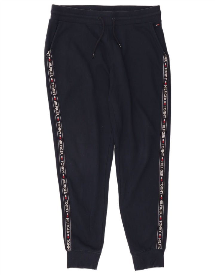 Pantaloni da tuta con grafica da uomo Tommy Hilfiger Joggers Large Blu Navy