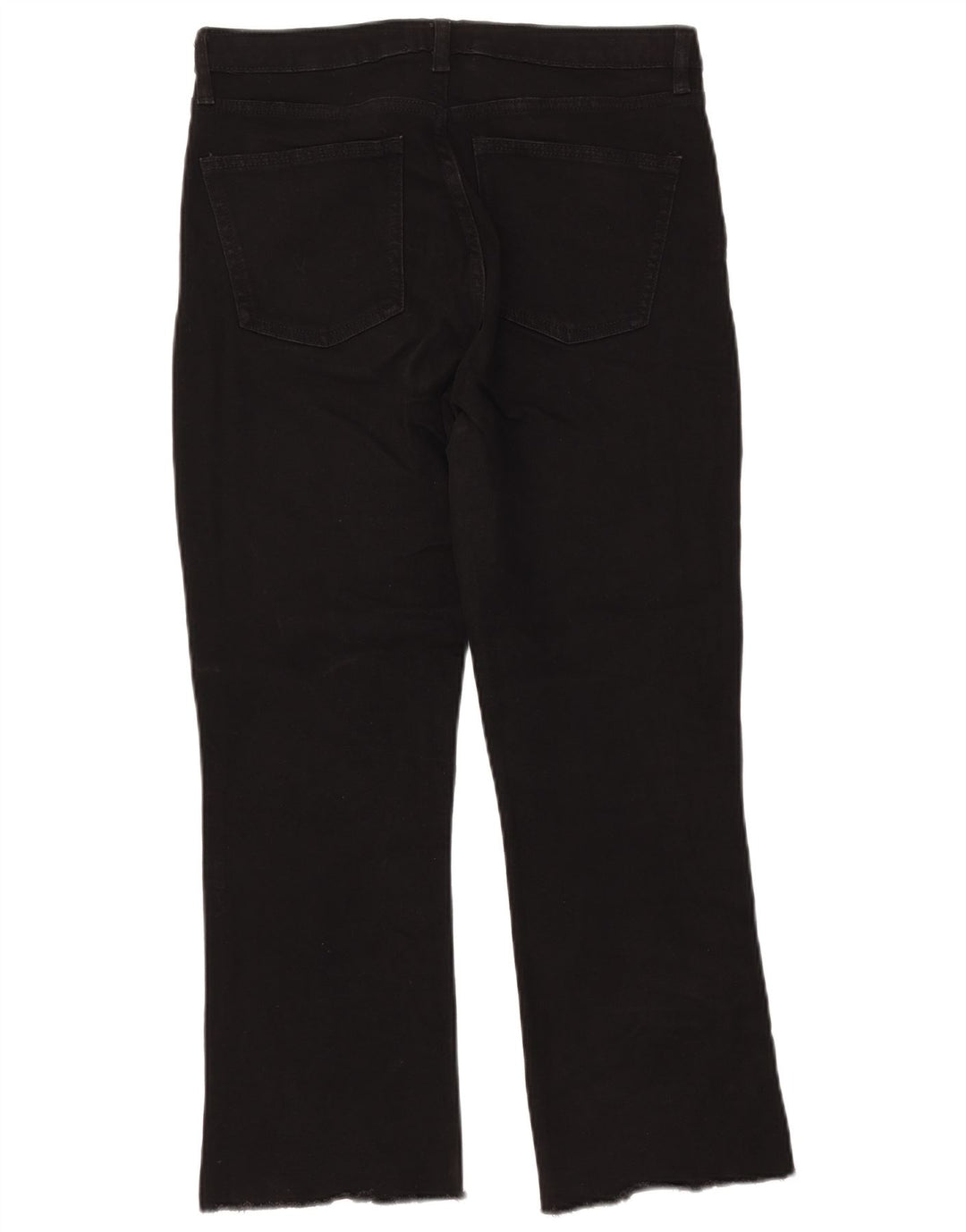 Jeans bootcut a vita alta da donna Zara EU 40 medio W30 L26 neri