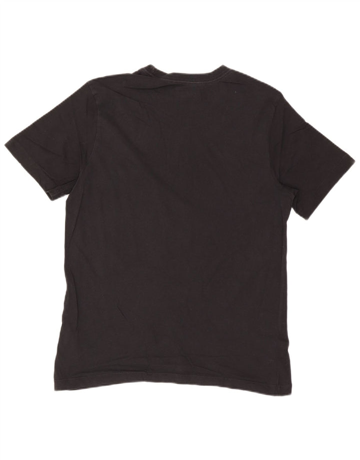 T-shirt grafica da uomo Nike Top in cotone nero medio