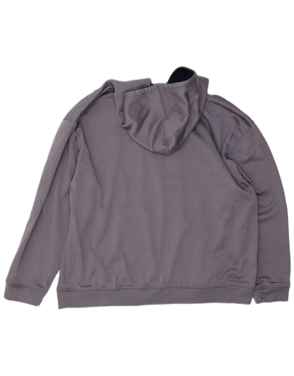 Maglione con cappuccio da uomo RUSSELL ATHLETIC UK 46/48 XL Grigio