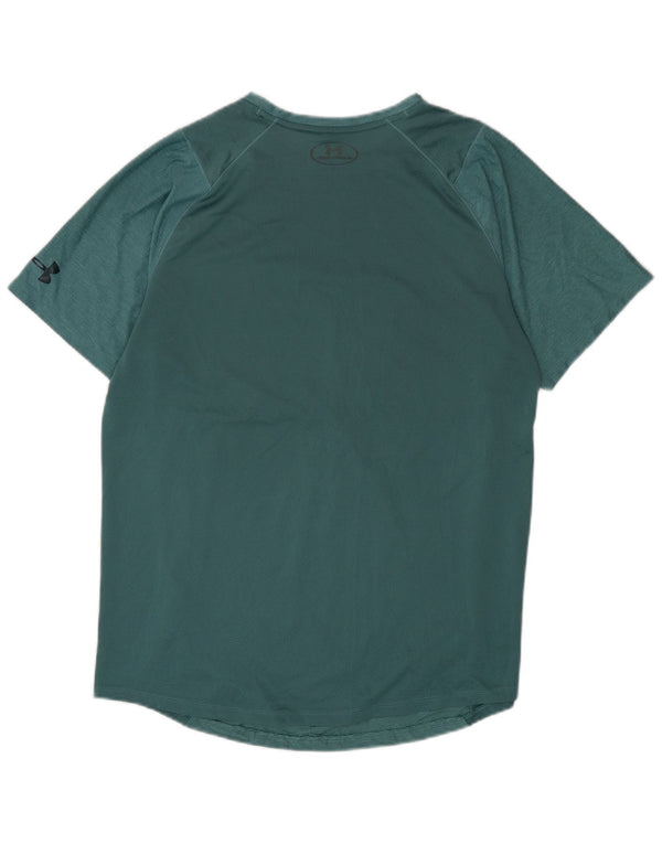 Maglietta da uomo Under Armour Top grande verde