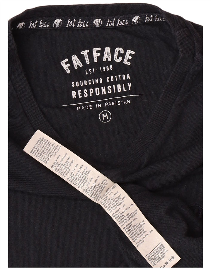 T-shirt da uomo FAT FACE Top in cotone blu navy medio