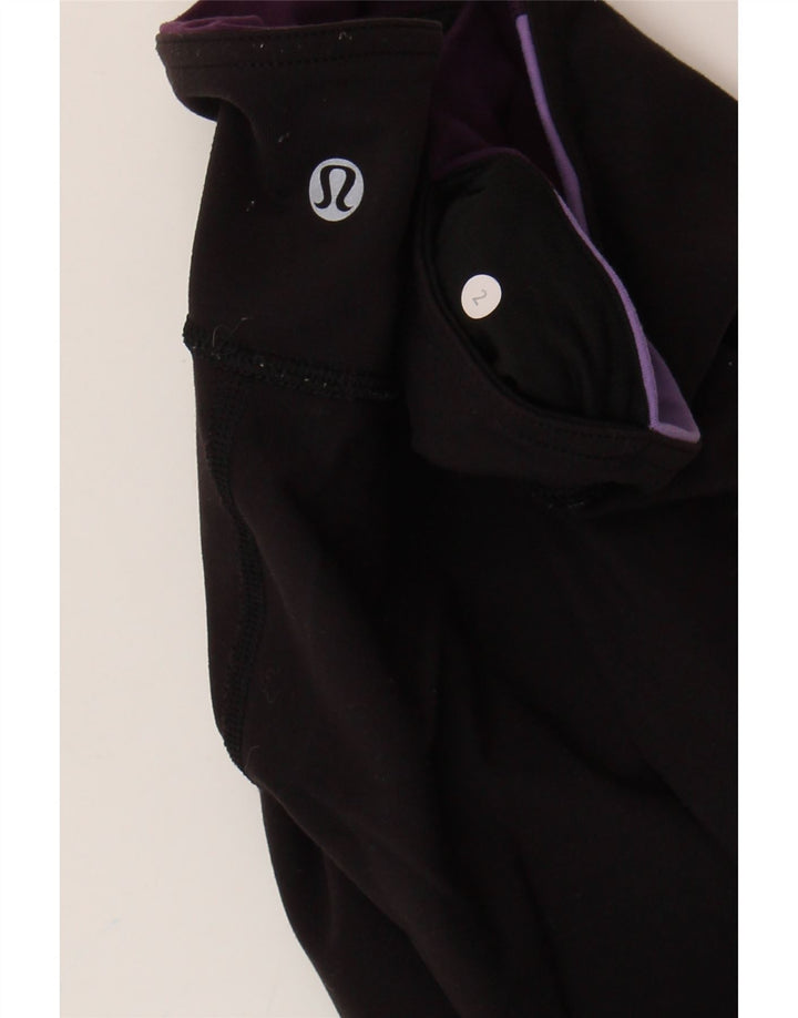 Leggings da donna Lululemon US 2 XS sintetici neri
