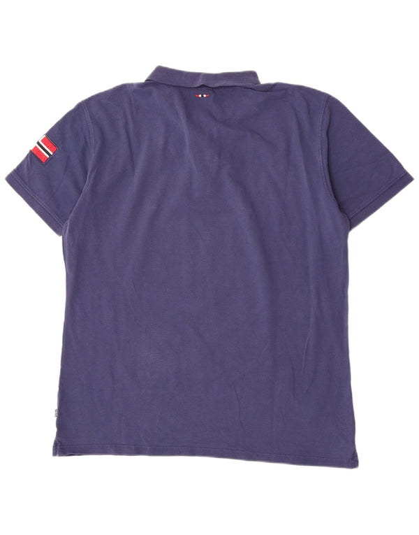 Polo da uomo Napapijri 2XL Blu Navy