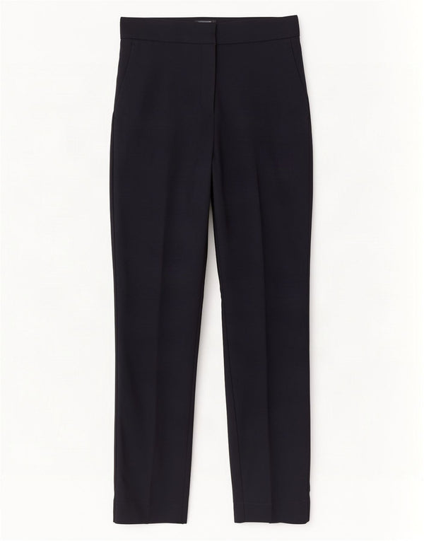 Zara Womens Slim Chino Trousers Medium W28 L28 Navy Blue Cotton