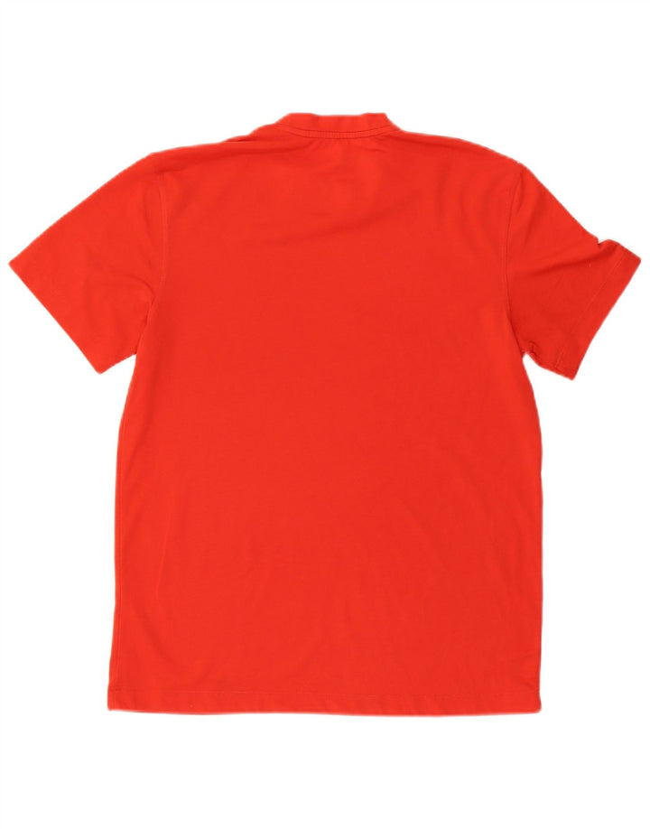T-shirt grafica da uomo Champion Top piccola in poliestere rosso