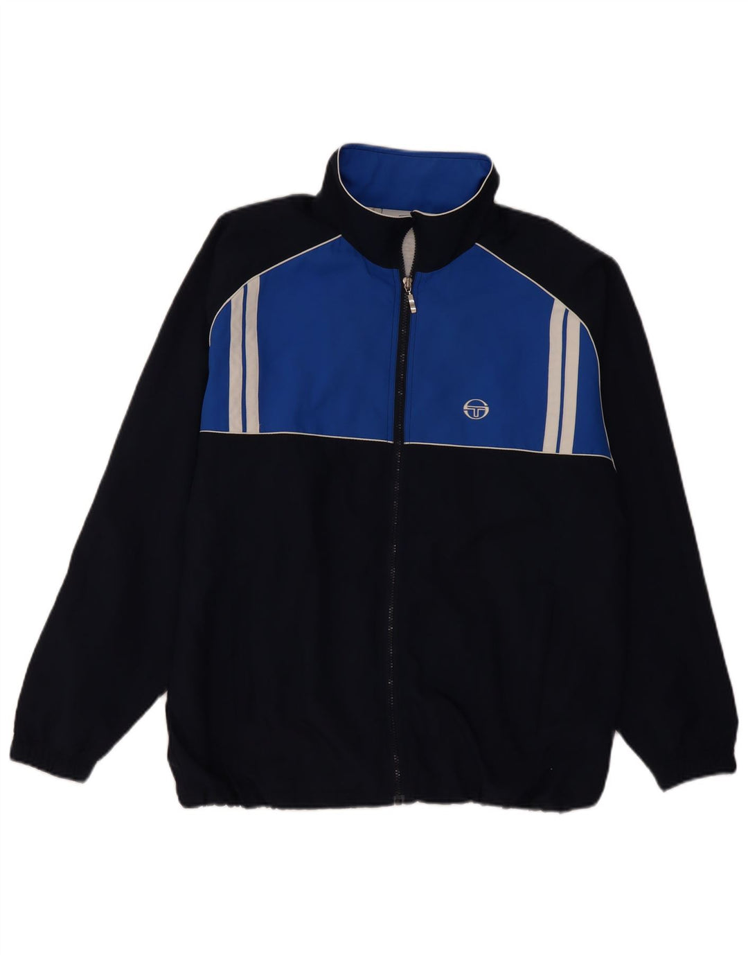 Giacca da uomo Sergio Tacchini Top Jacket Large Blu Navy Colourblock