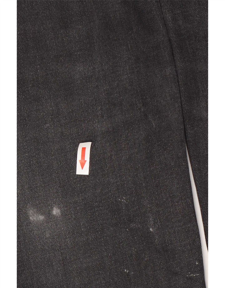 Jeans dritti Carol da donna Lee W27 L27 cotone grigio