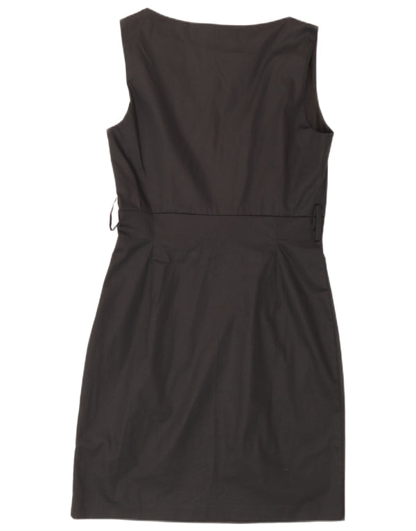 Abito tubino senza maniche da donna Moschino UK 10 piccolo nero