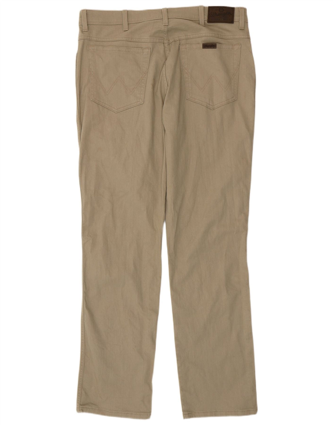 Jeans dritti da uomo Wrangler vestibilità regolare W38 L34 cotone verde