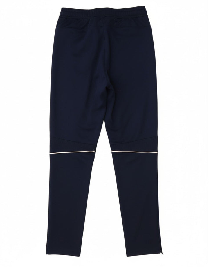 Pantaloni della tuta ADIDAS da ragazzo Climacool 11-12 anni in poliestere blu navy