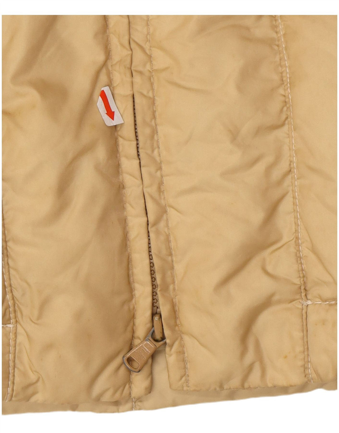 FAY Womens Padded Coat UK 14 Medium Beige Polyamide