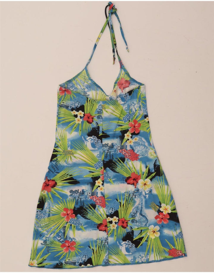 Abito da donna O'NEILL Halter UK 14 Grande poliammide floreale multicolore