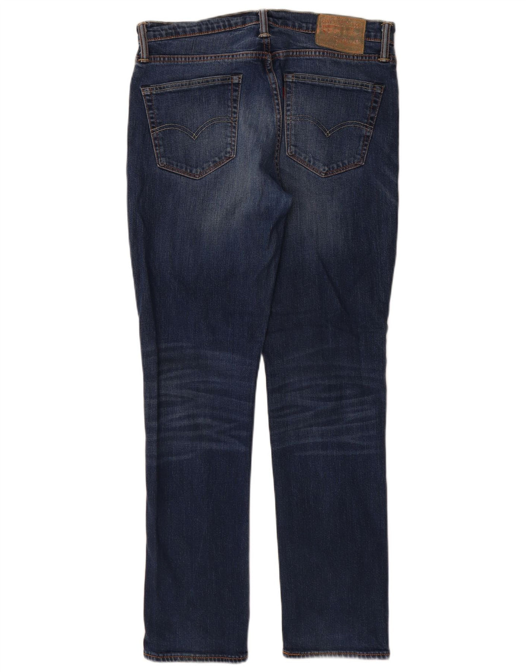 Jeans slim da uomo Levi's W34 L32 in cotone blu