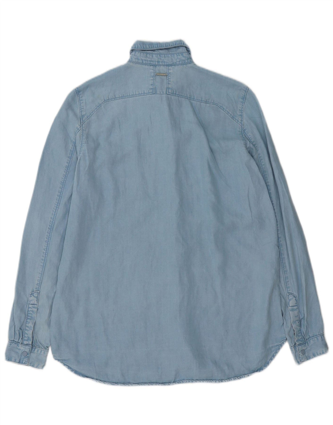 Camicia di jeans da donna Calvin Klein Jeans UK 6 XS Lyocell blu