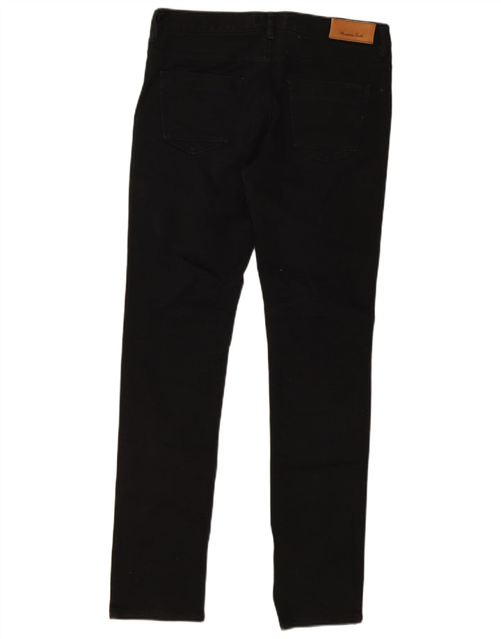 Jeans skinny da donna MASSIMO DUTTI EU 40 Medio W30 L32 Nero